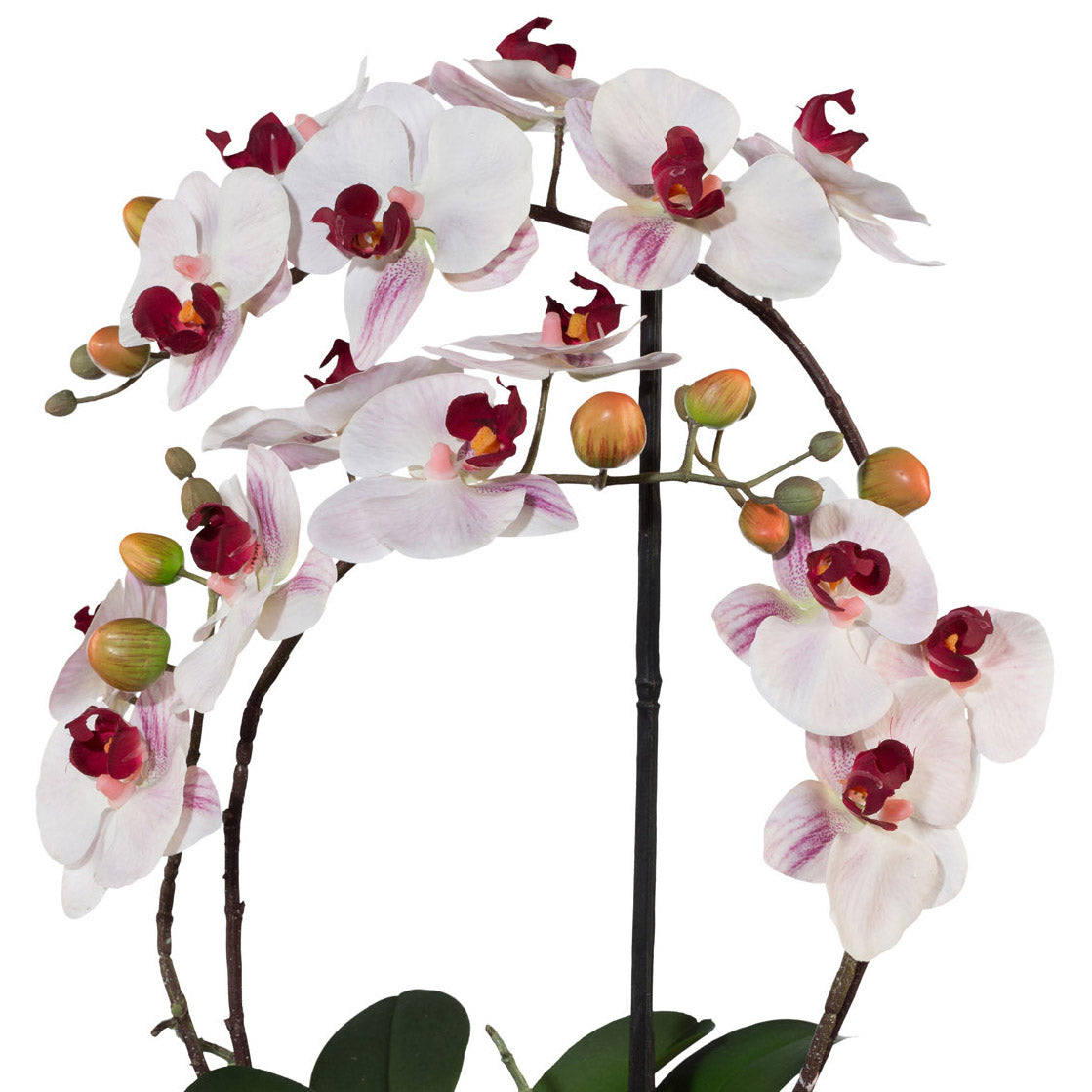Phalaenopsis 3D-print im Keramiktopf, 52cm, rosa