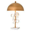 Florale Tischlampe