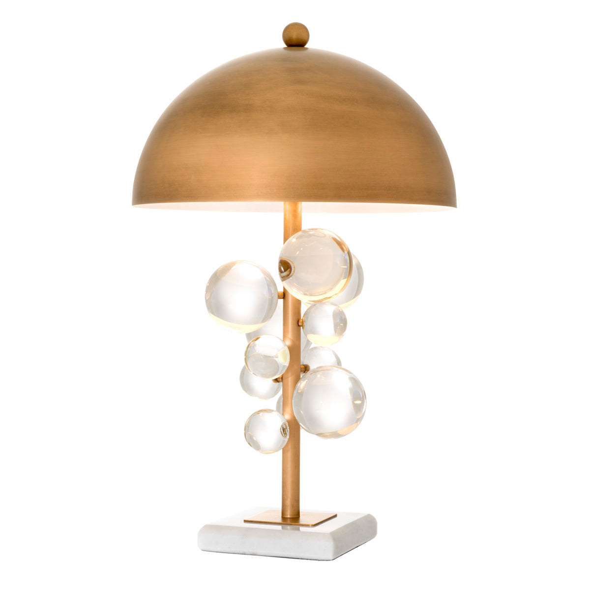 Florale Tischlampe