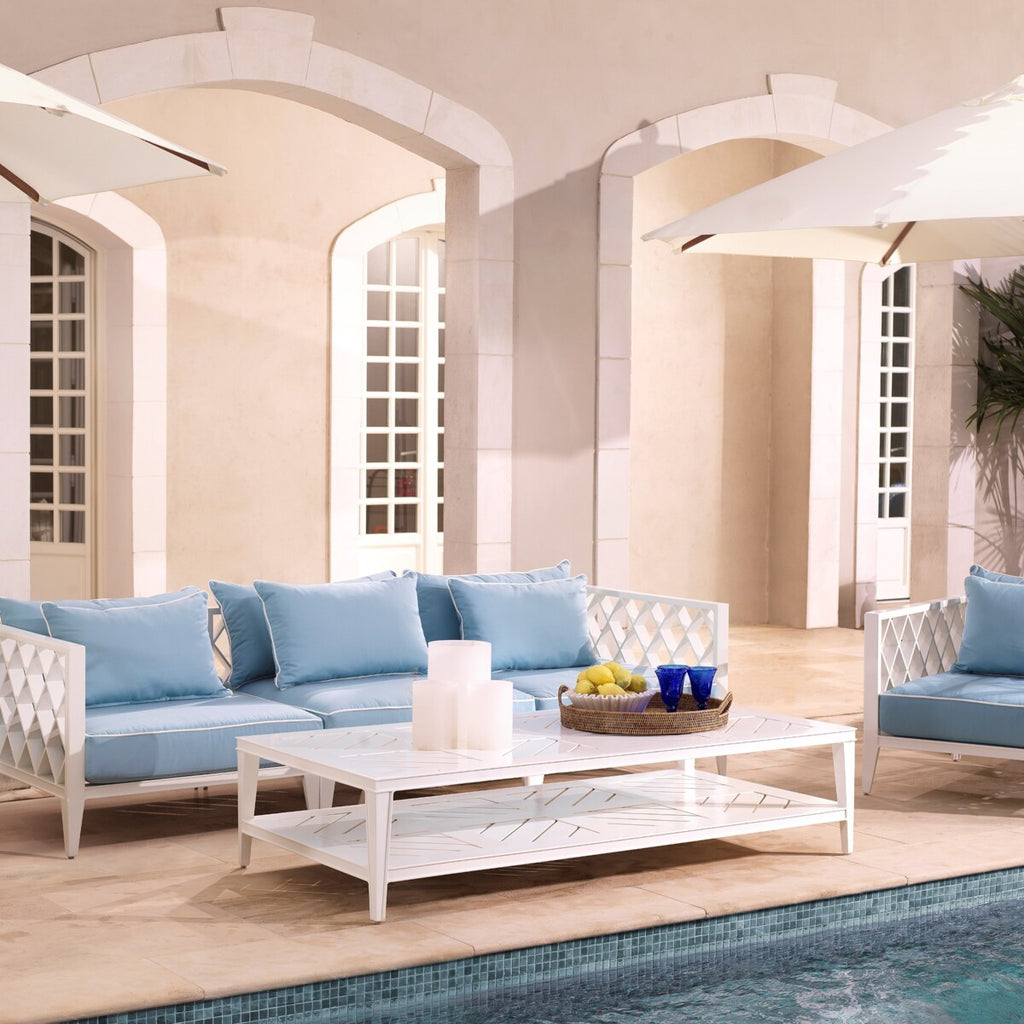 Outdoor-Couchtisch Bell Rive, rechteckig