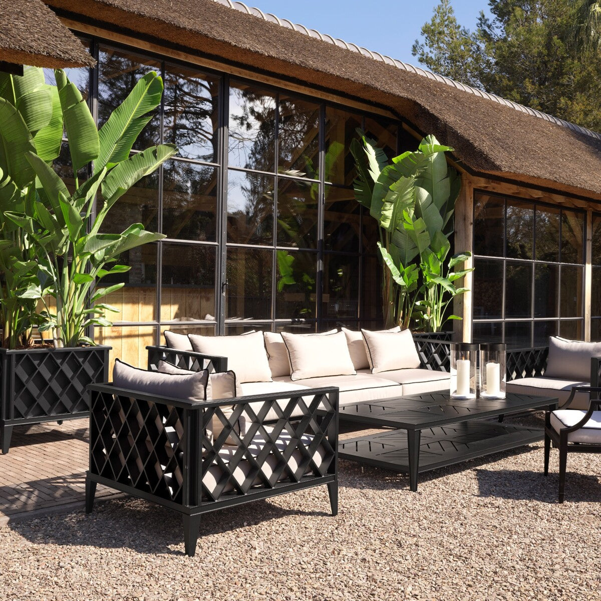 Outdoor-Couchtisch Bell Rive, rechteckig