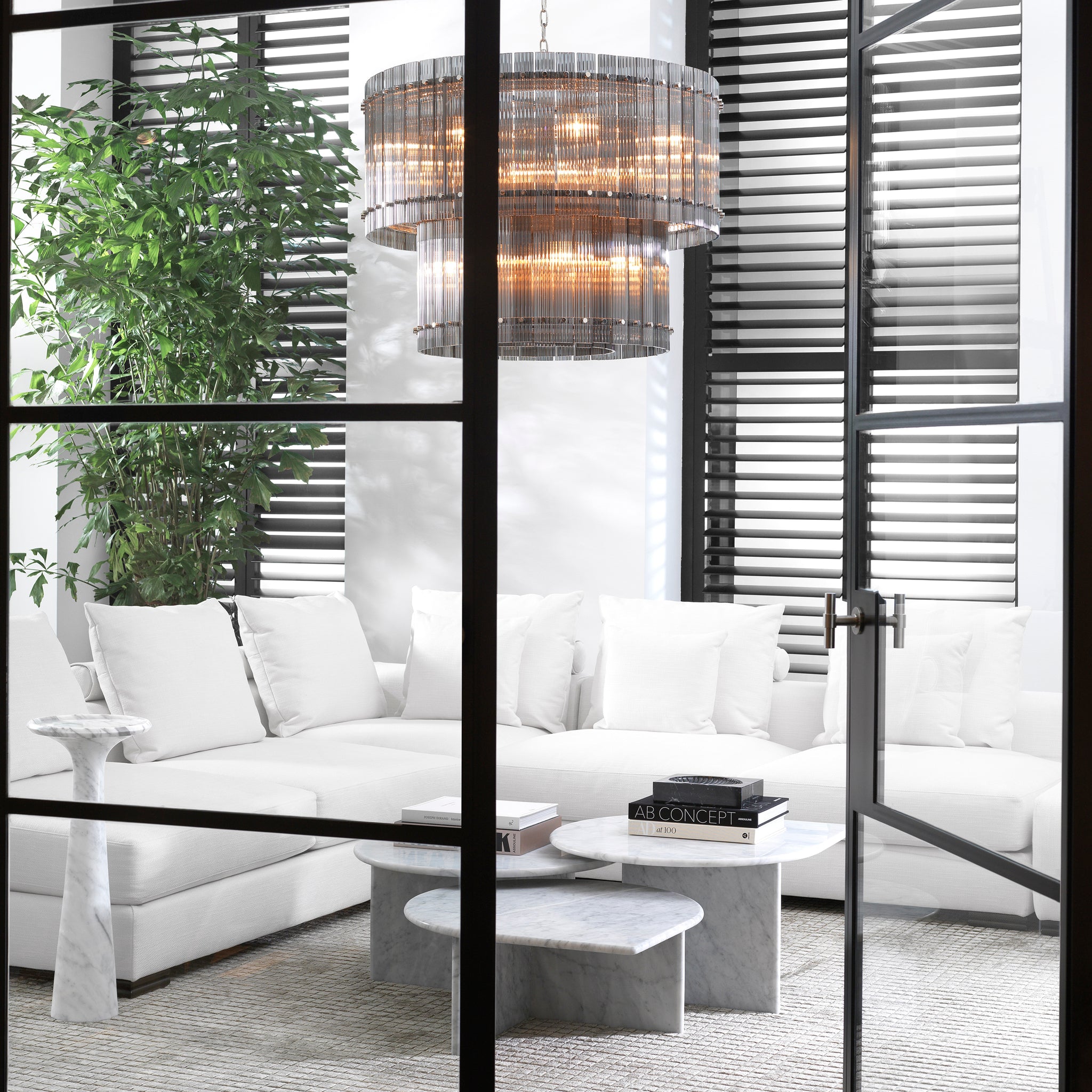 Modulares Sofa Clifford Ottomane