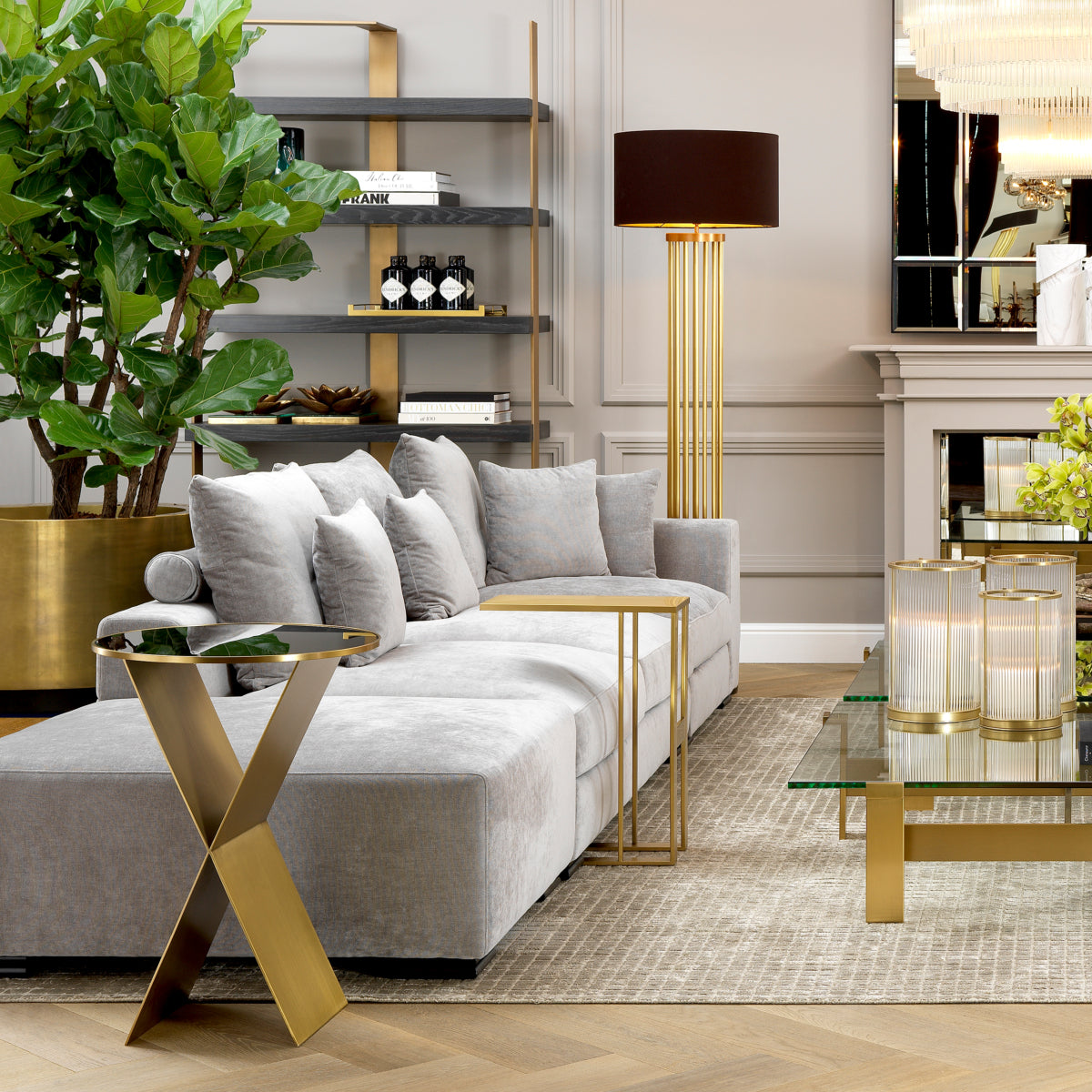 Modulares Sofa Clifford 2-Sitzer
