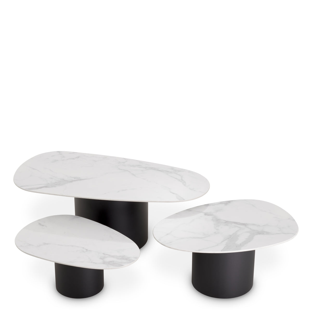 Couchtisch Zane, 3‑teilig