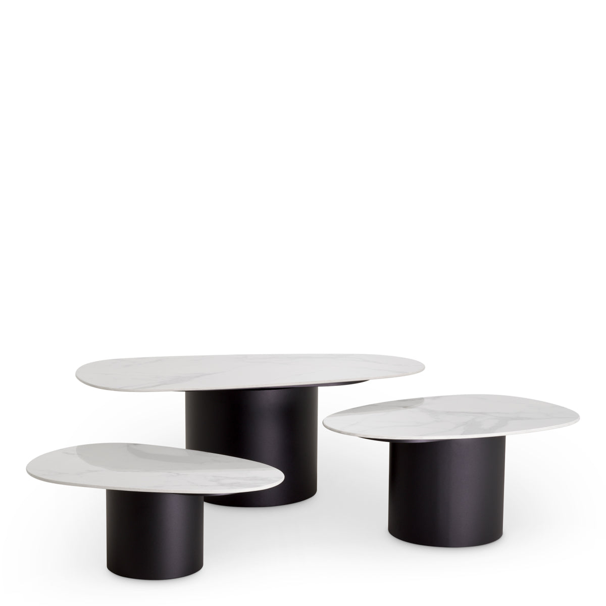 Couchtisch Zane, 3‑teilig
