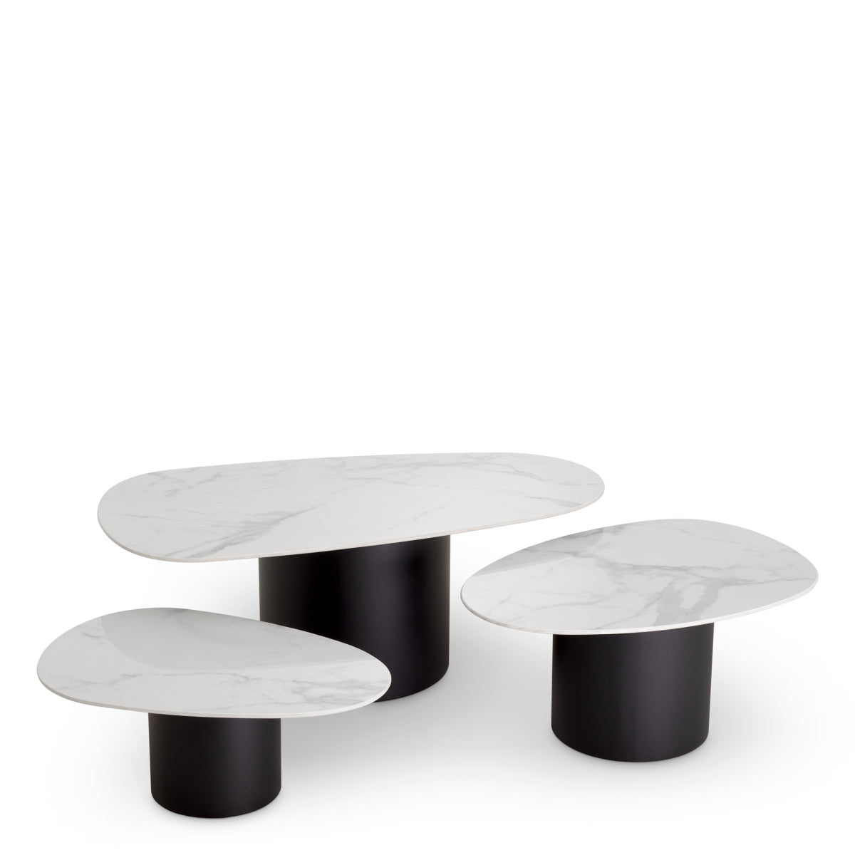Couchtisch Zane, 3‑teilig