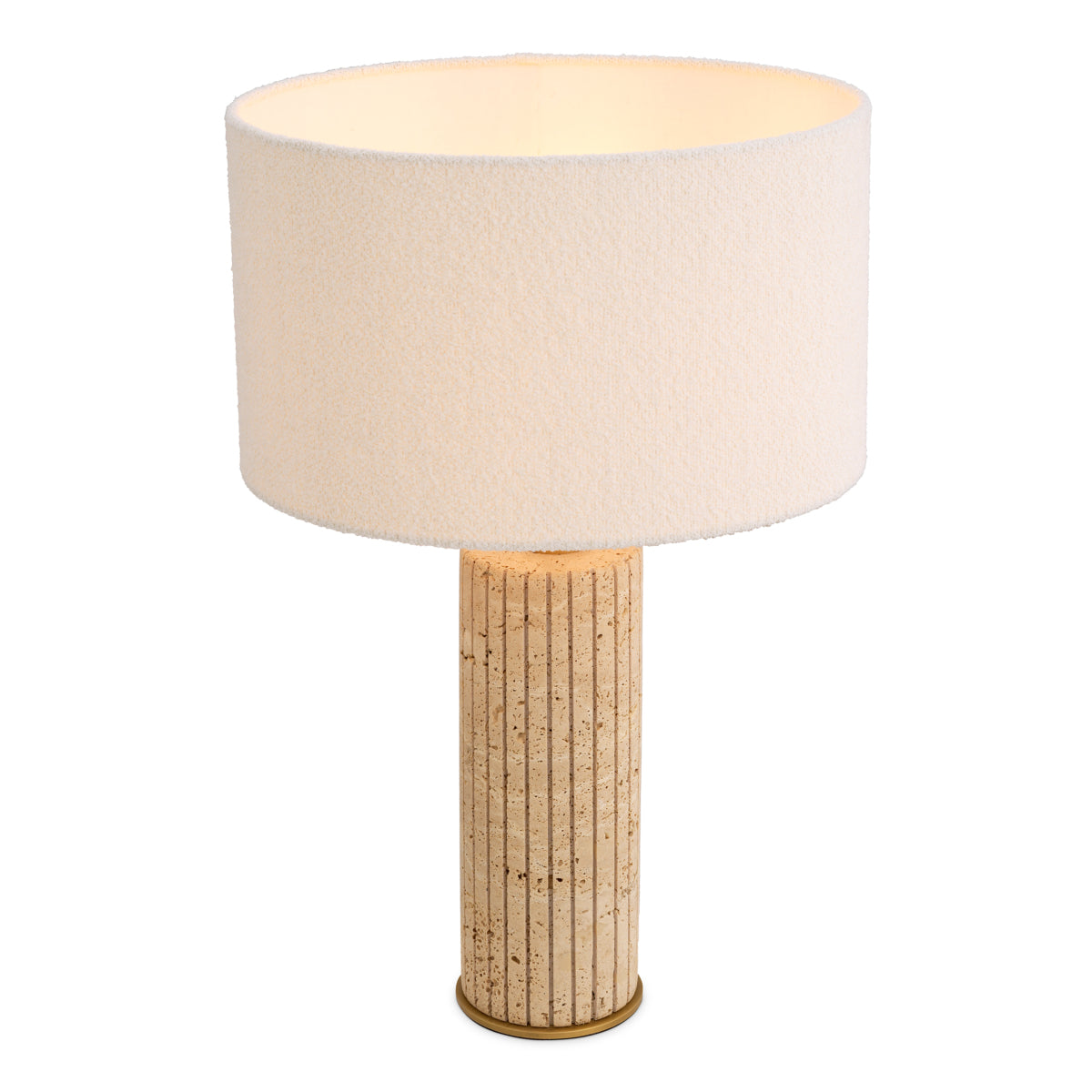 Tischlampe Giova rund
