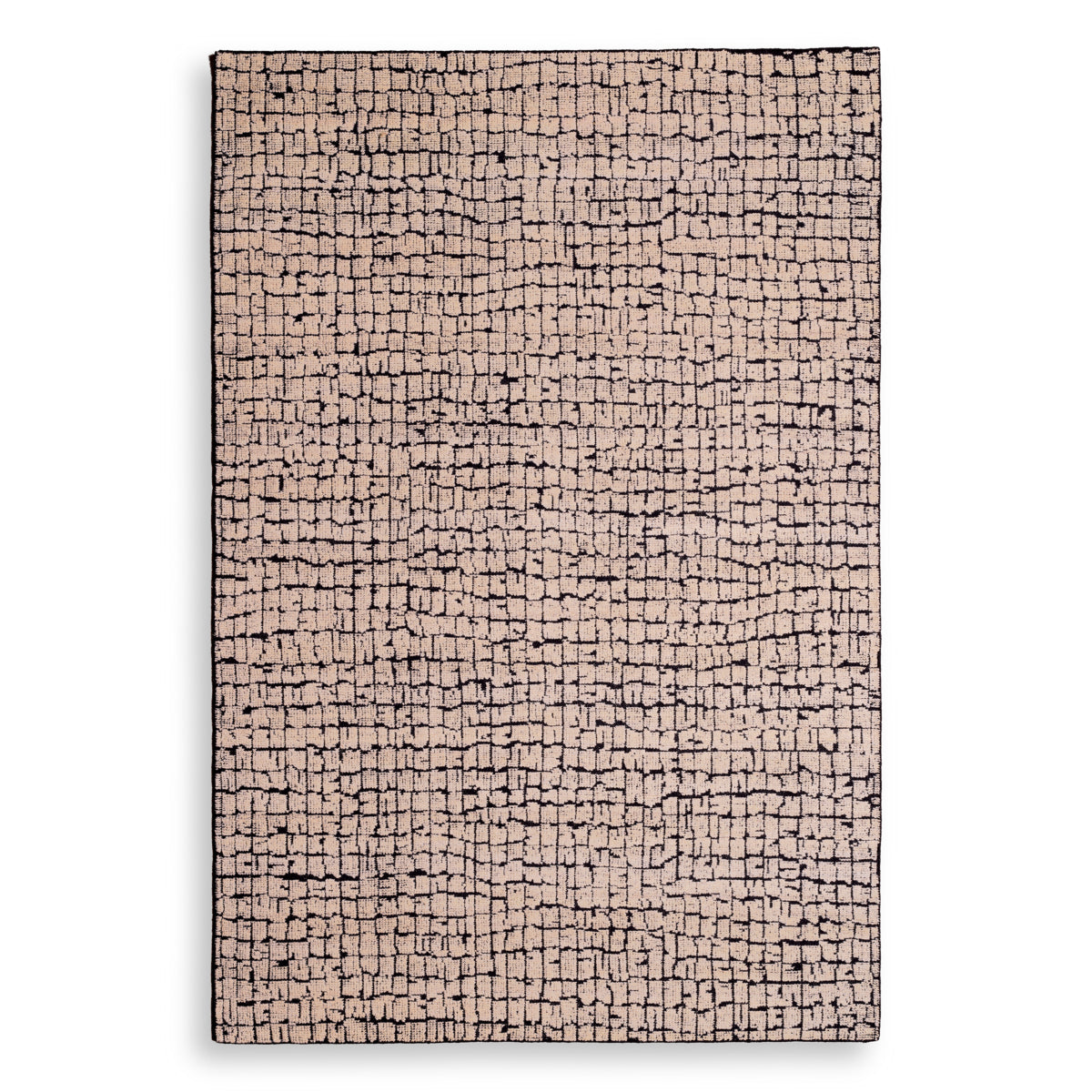Teppich Nirvana schwarz/elfenbein 200 x 300 cm