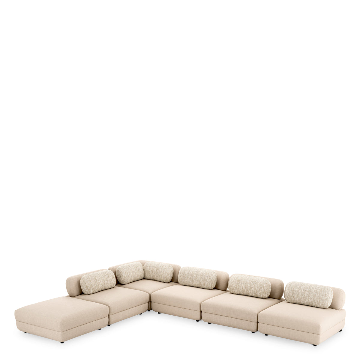 Modulares Sofa Paulo - Ottomane