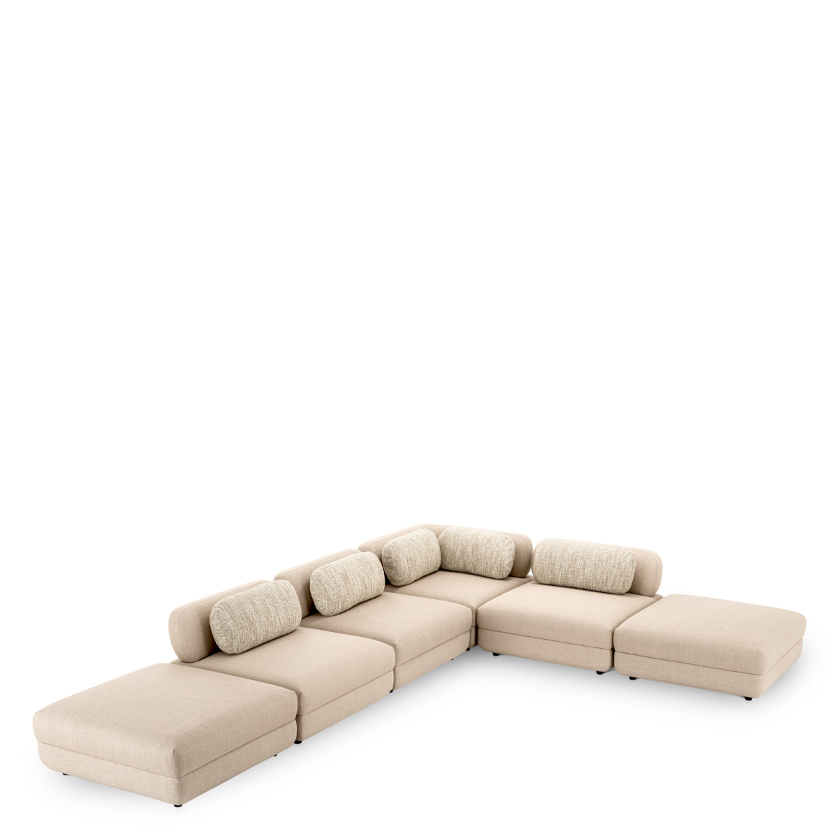 Modulares Sofa Paulo - Ottomane