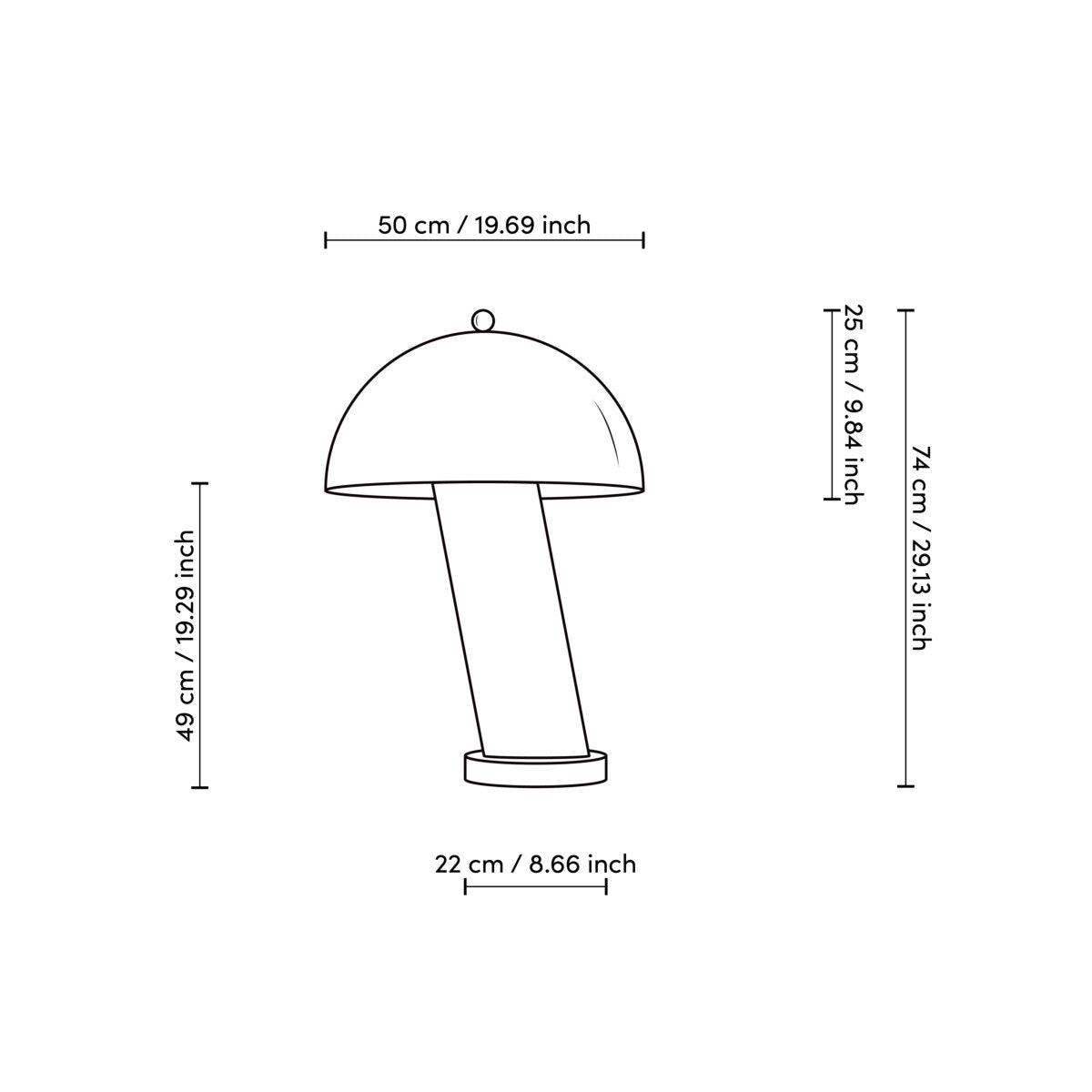 Tischlampe Daniel