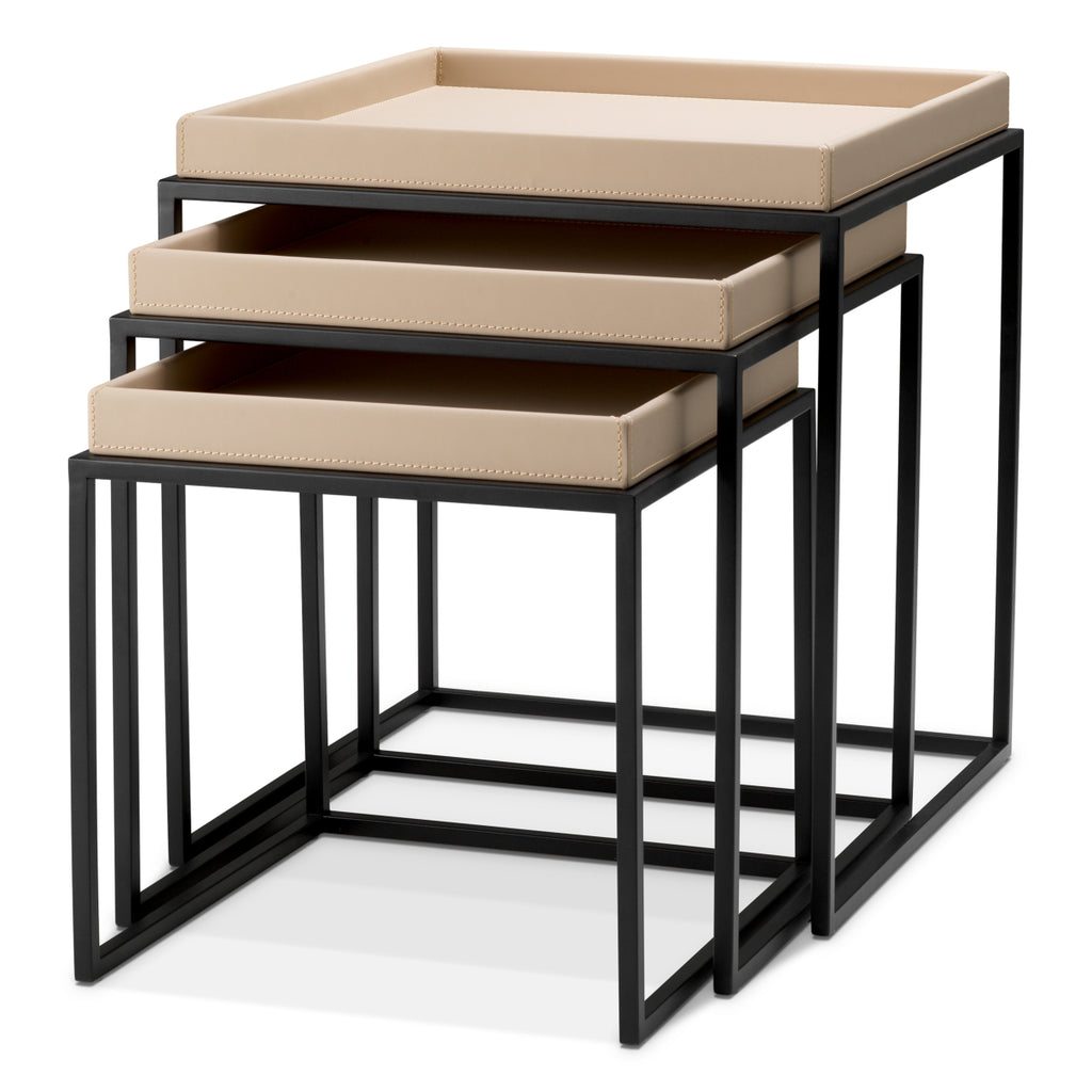 Beistelltisch-Set Léonard, 3-teilig