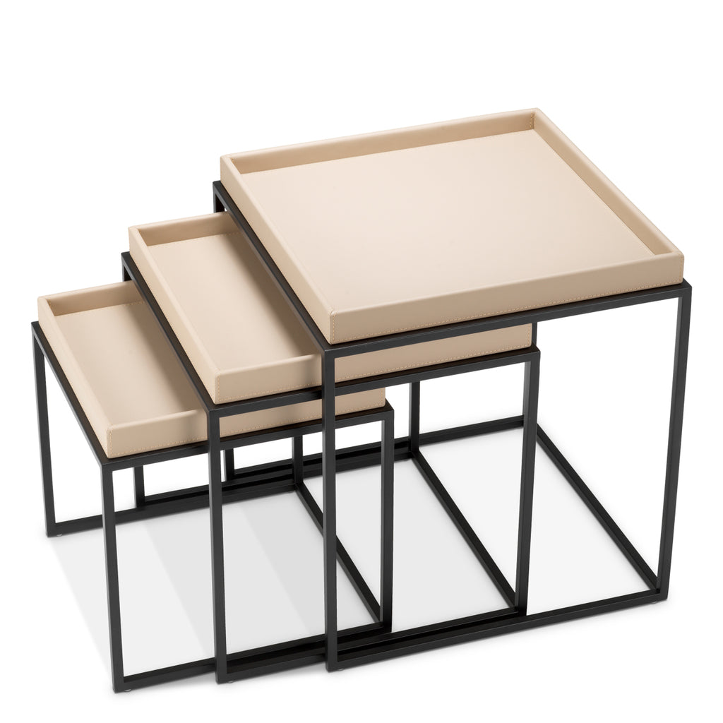 Beistelltisch-Set Léonard, 3-teilig