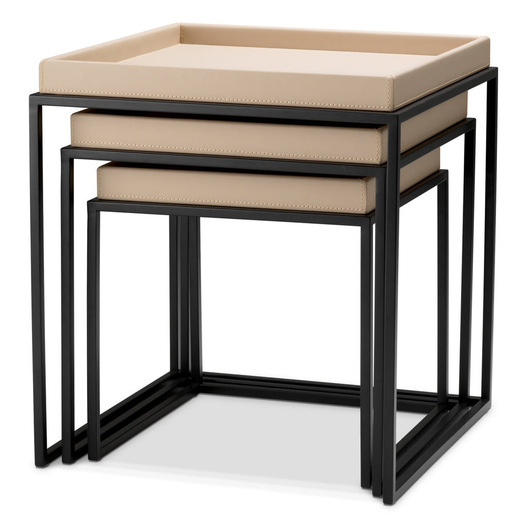 Beistelltisch-Set Léonard, 3-teilig