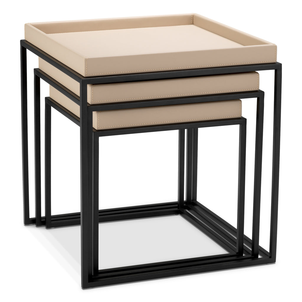Beistelltisch-Set Léonard, 3-teilig