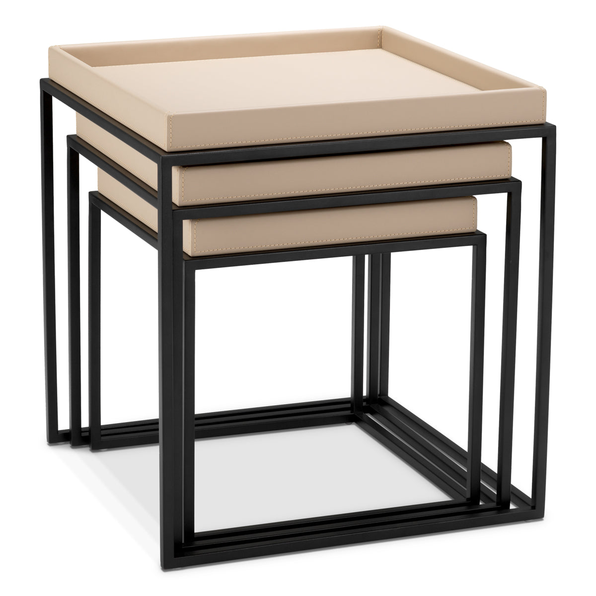 Beistelltisch-Set Léonard, 3-teilig