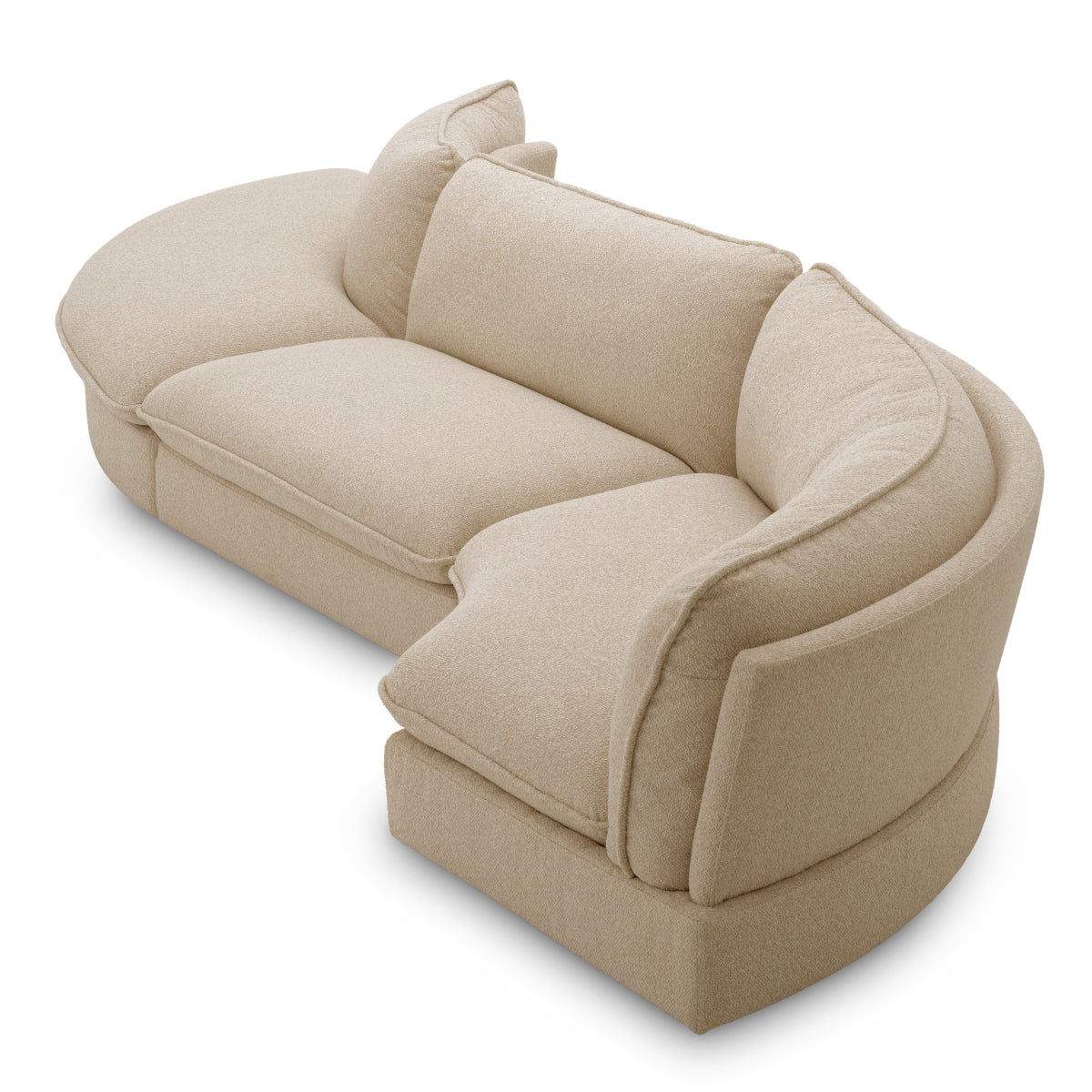 Modulares Sofa Cresson – Außenecke