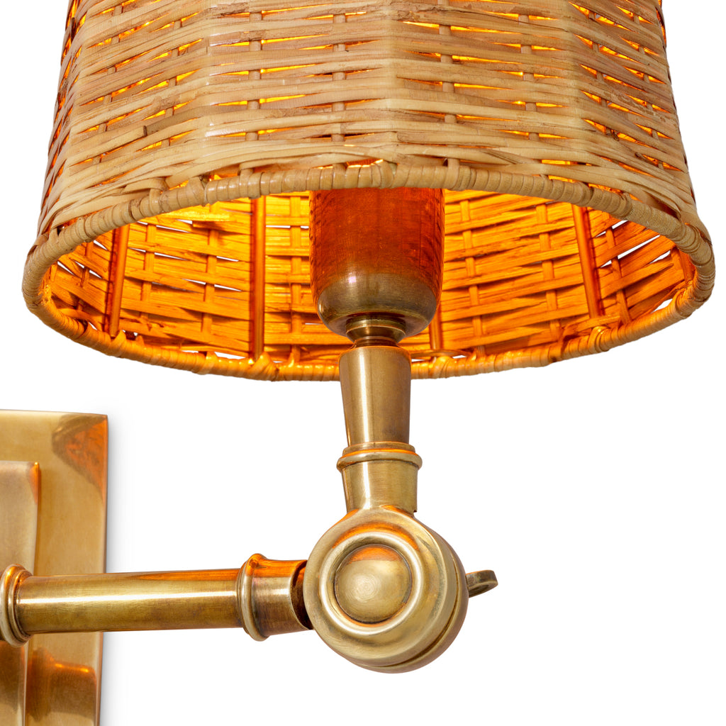 Wandleuchte Wentworth, 1‑flammig