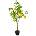 Zitronenbaum x7, 115cm, gruen, im Kunststofftopf 16x15cm