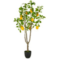 Zitronenbaum x10, 145cm, gruen, im Kunststofftopf 18x16,5cm
