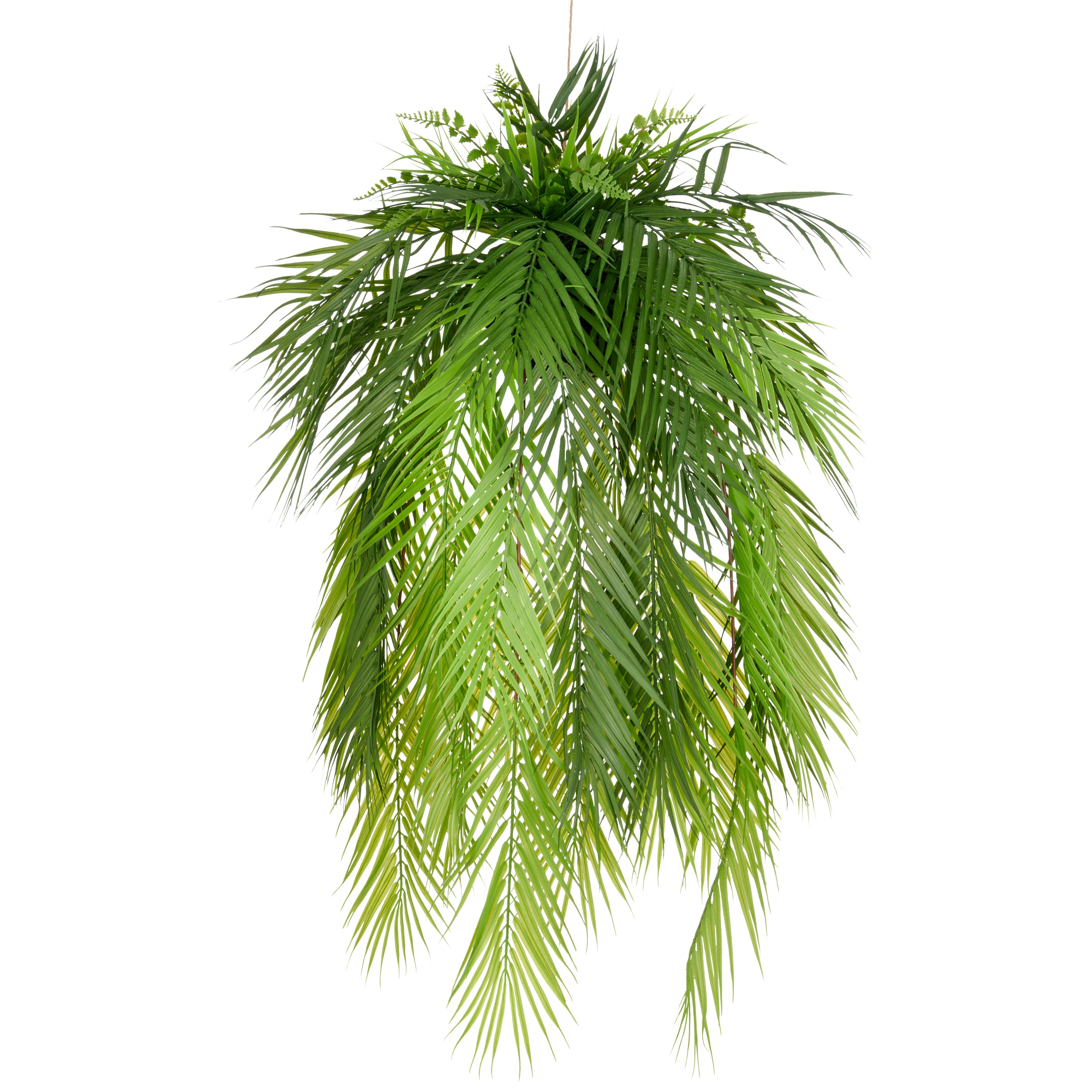Dekohaenger Palmwedel, ca 100x D50cm, gruen, Kunststoff