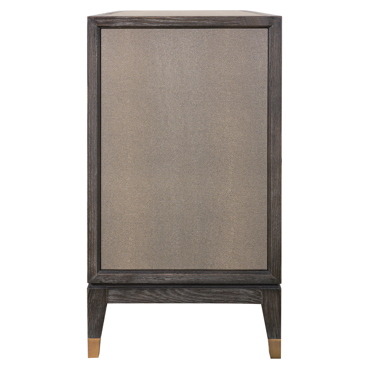Sideboard Bloomville brass shagreen