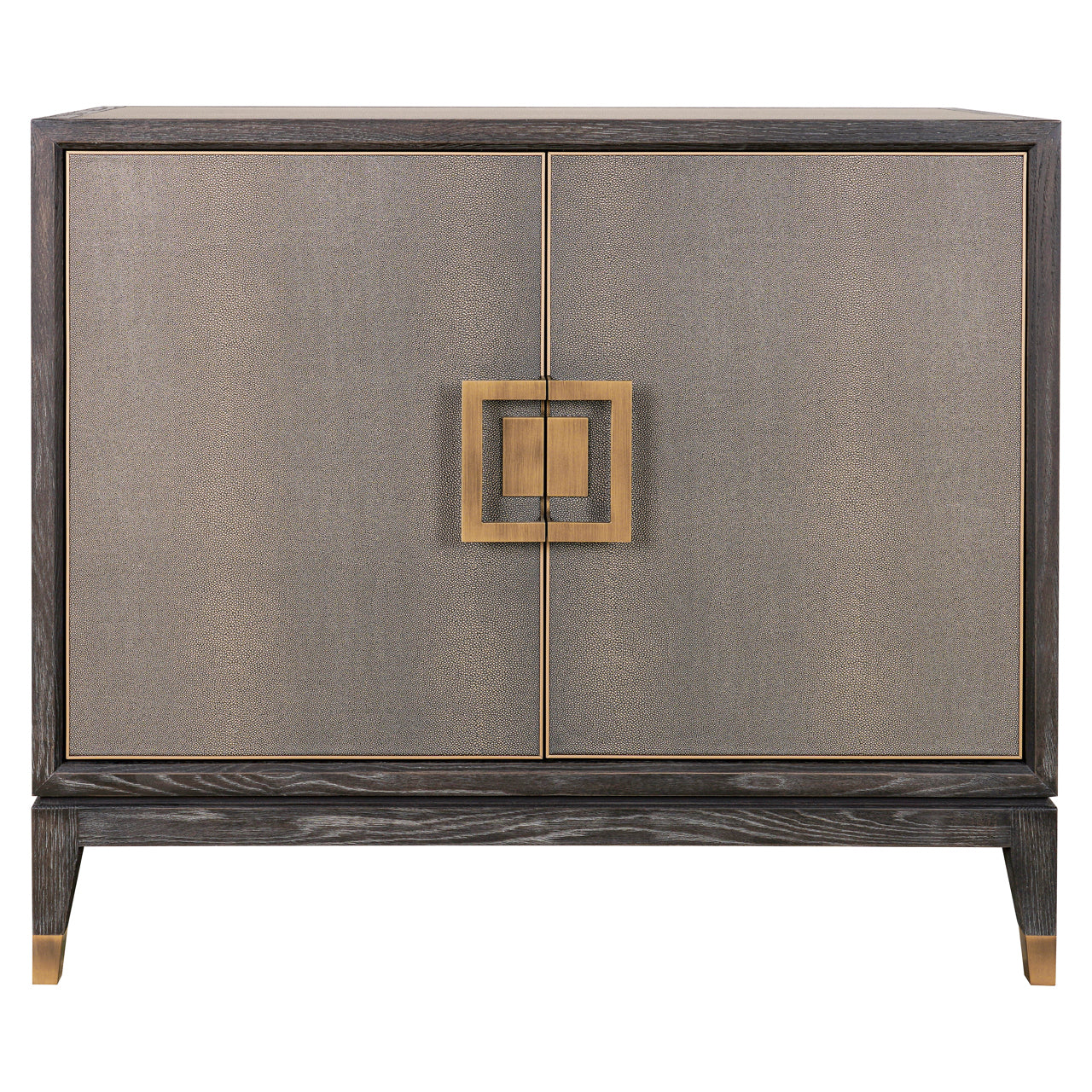 Sideboard Bloomville brass shagreen