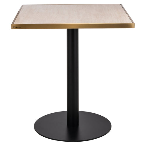 Bistro-Tisch Brazza beige 70x70
