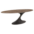 Esstisch Russo ash brown oval 235