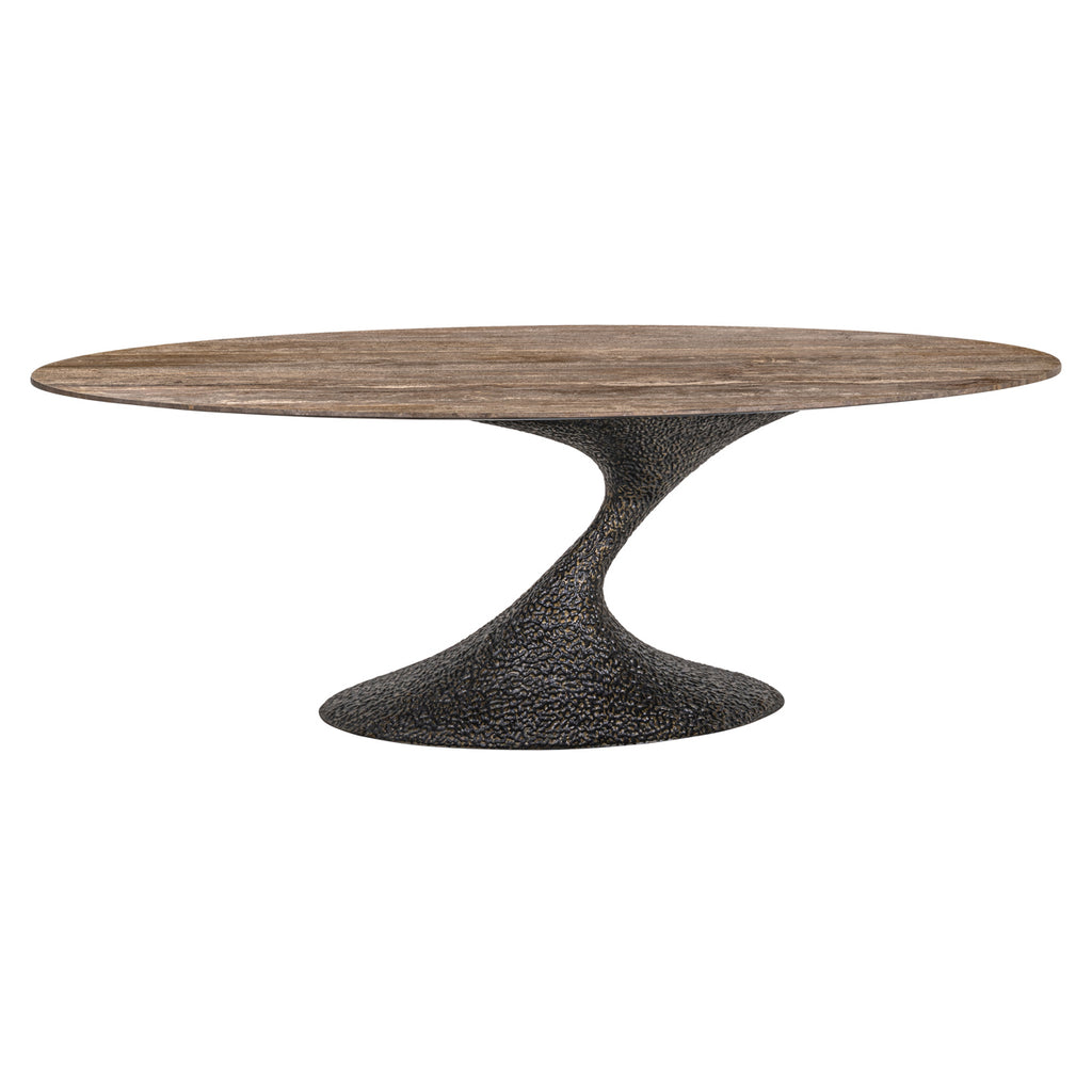 Esstisch Russo ash brown oval 235