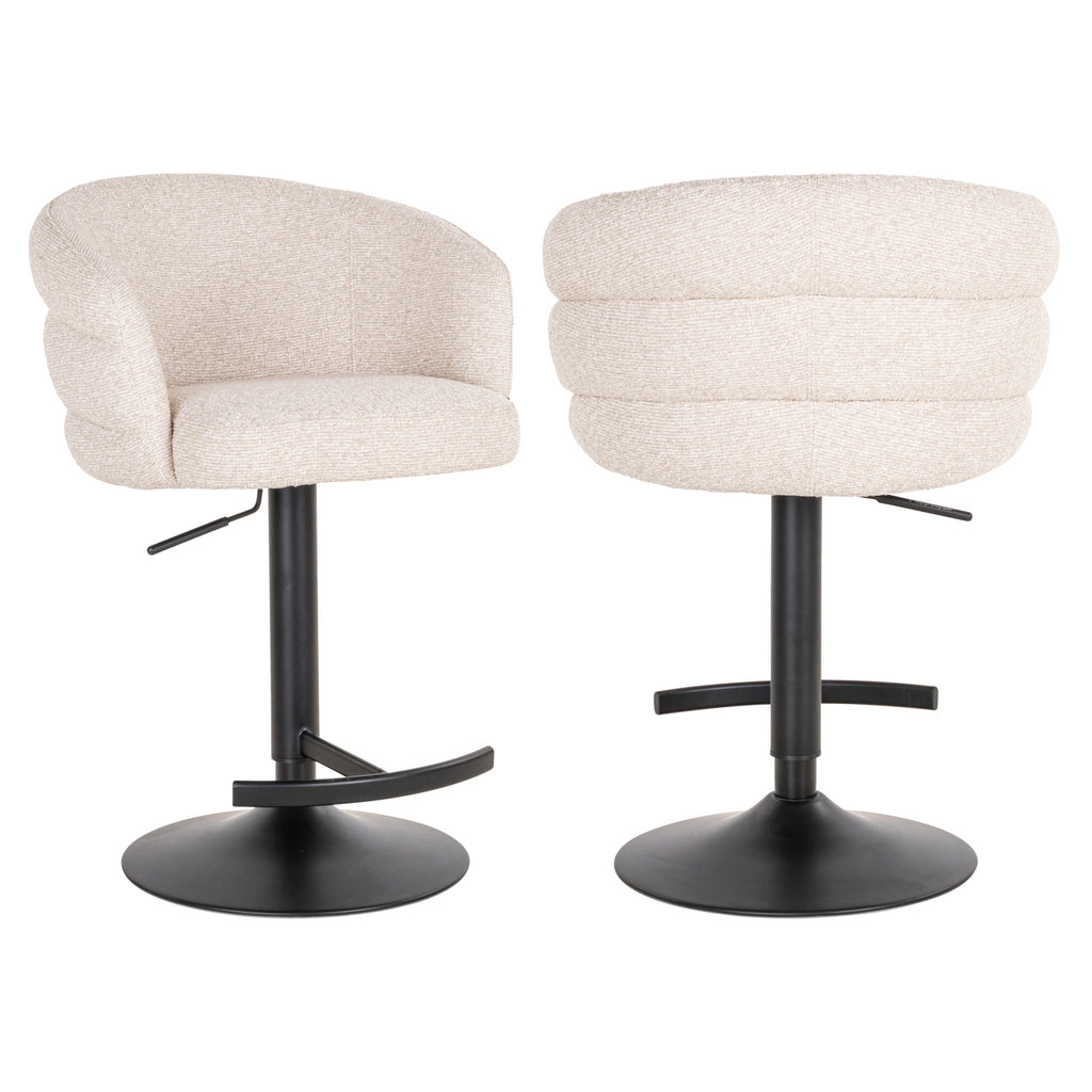 Barhocker Nikki biscotti swivel fire retardant