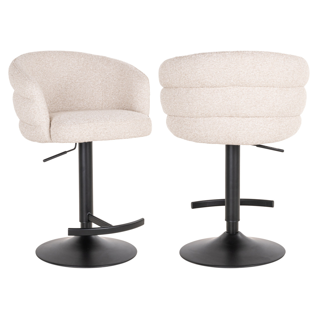 Barhocker Nikki biscotti swivel fire retardant