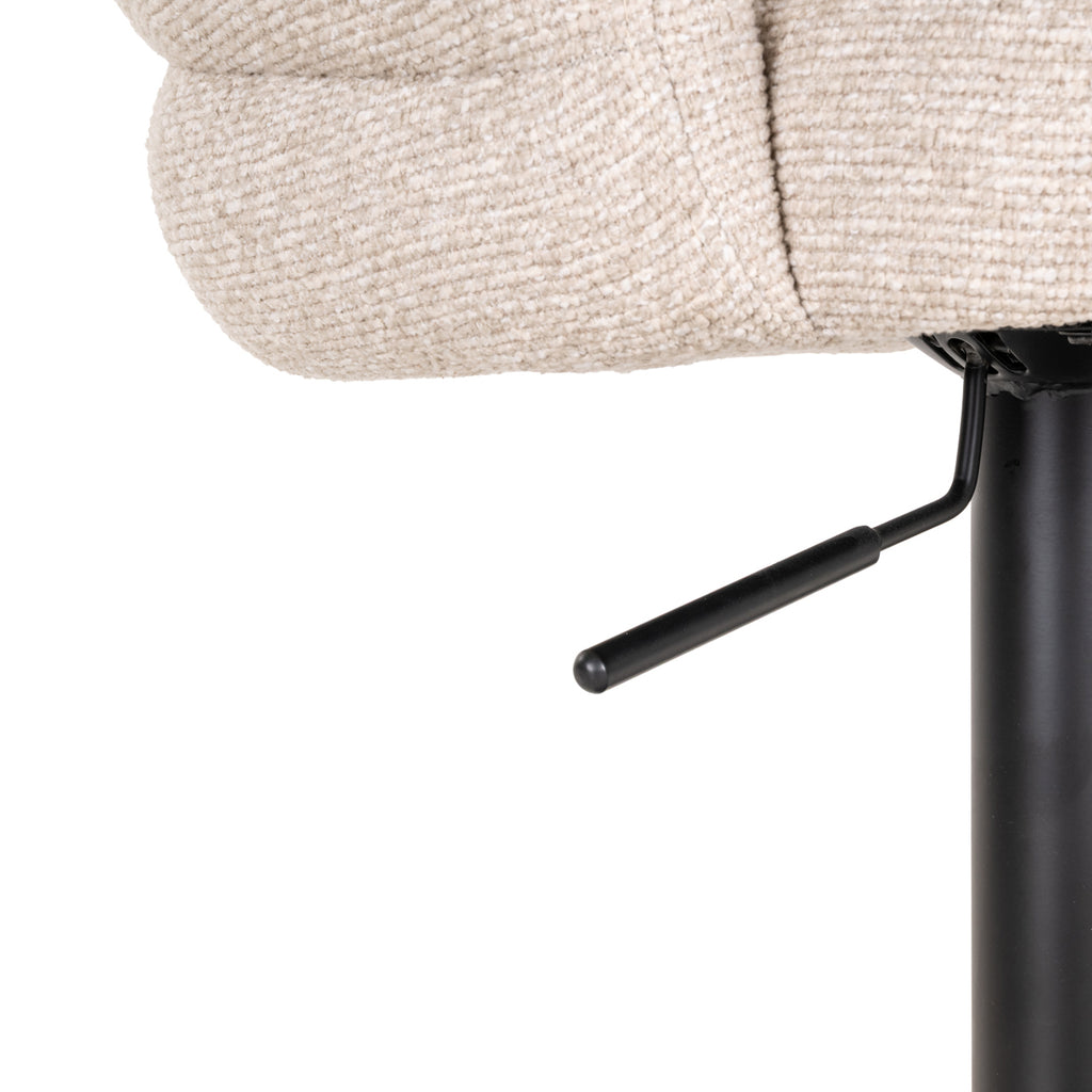 Barhocker Nikki biscotti swivel fire retardant