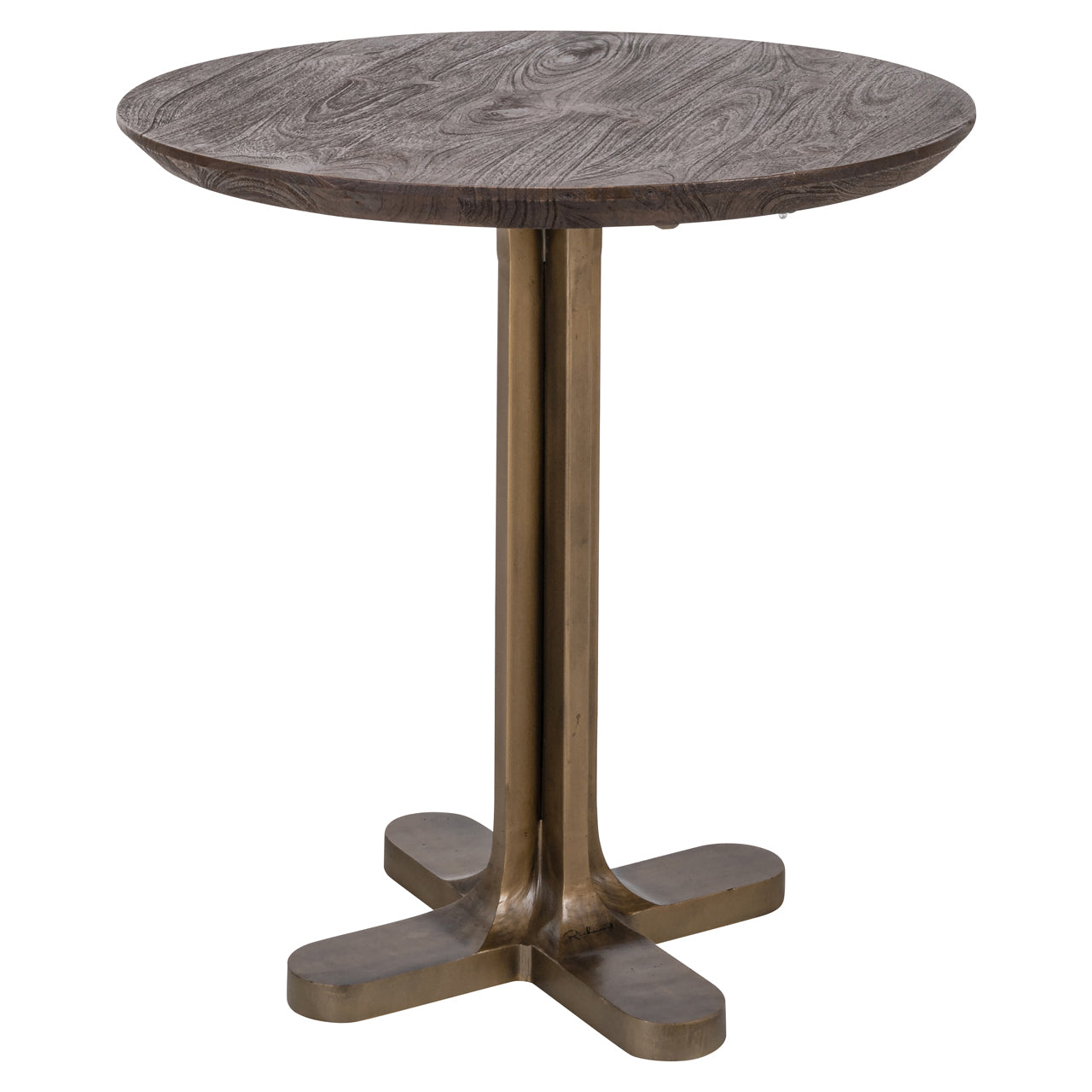 Bistro-Tisch Revelin dark brown 75Ø