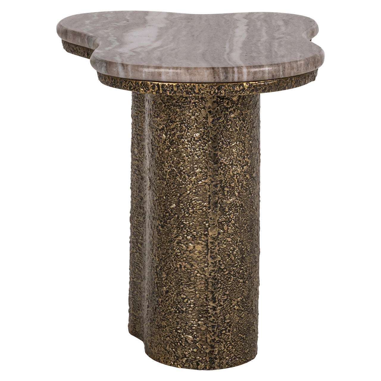 Beistelltisch Abandos brass antique