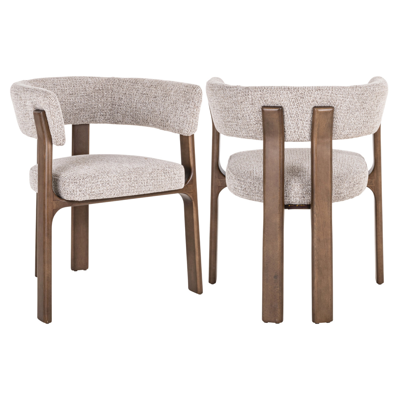 Esszimmerstuhl Contigo mocca fancy
