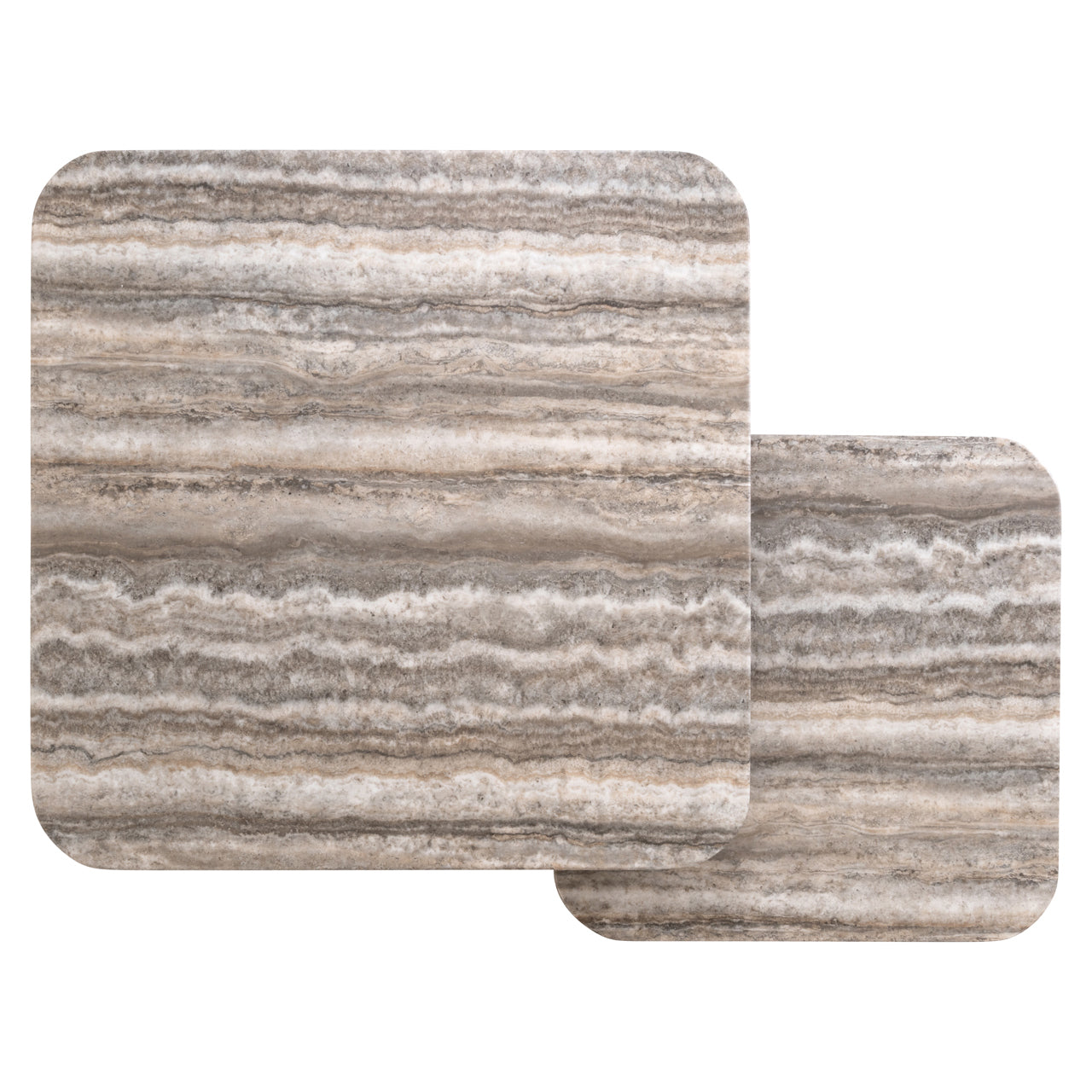 Couchtisch Dulce grey  (denizly) (Set of 2)