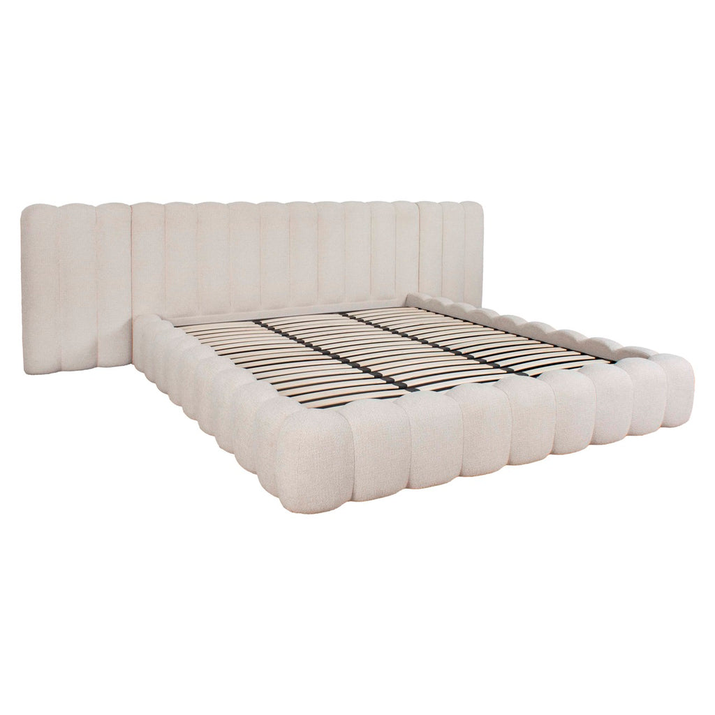 Bett Cupidon cream fancy 180x210 (mattress size (excl.)) with storage