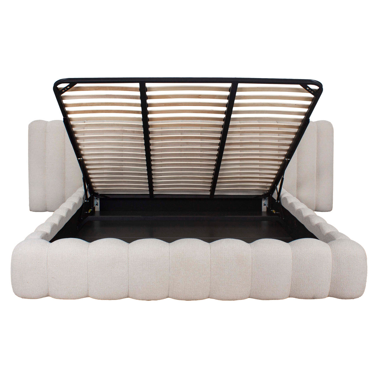 Bett Cupidon cream fancy 180x210 (mattress size (excl.)) with storage