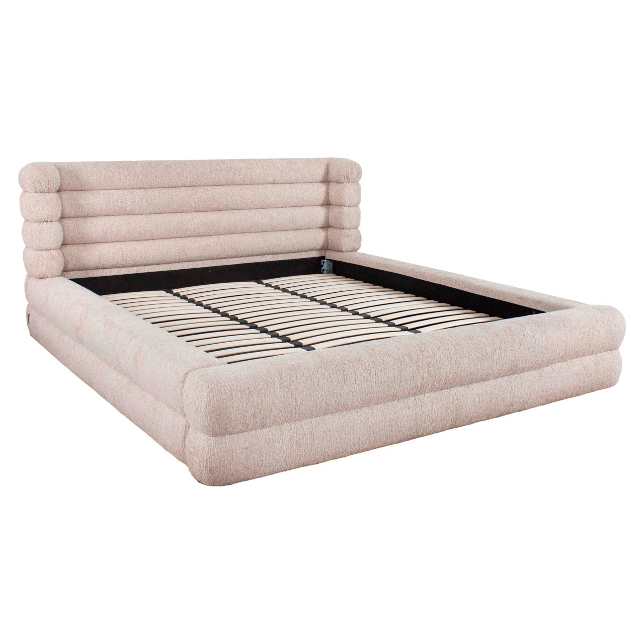Bett Obidis natural linear 180x210 (mattress size (excl.)) with storage