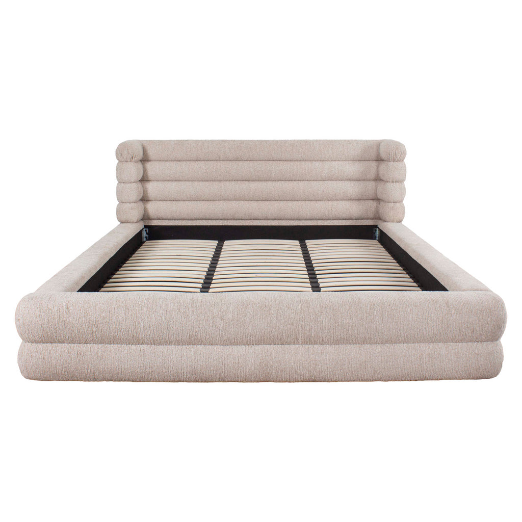 Bett Obidis natural linear 180x210 (mattress size (excl.)) with storage