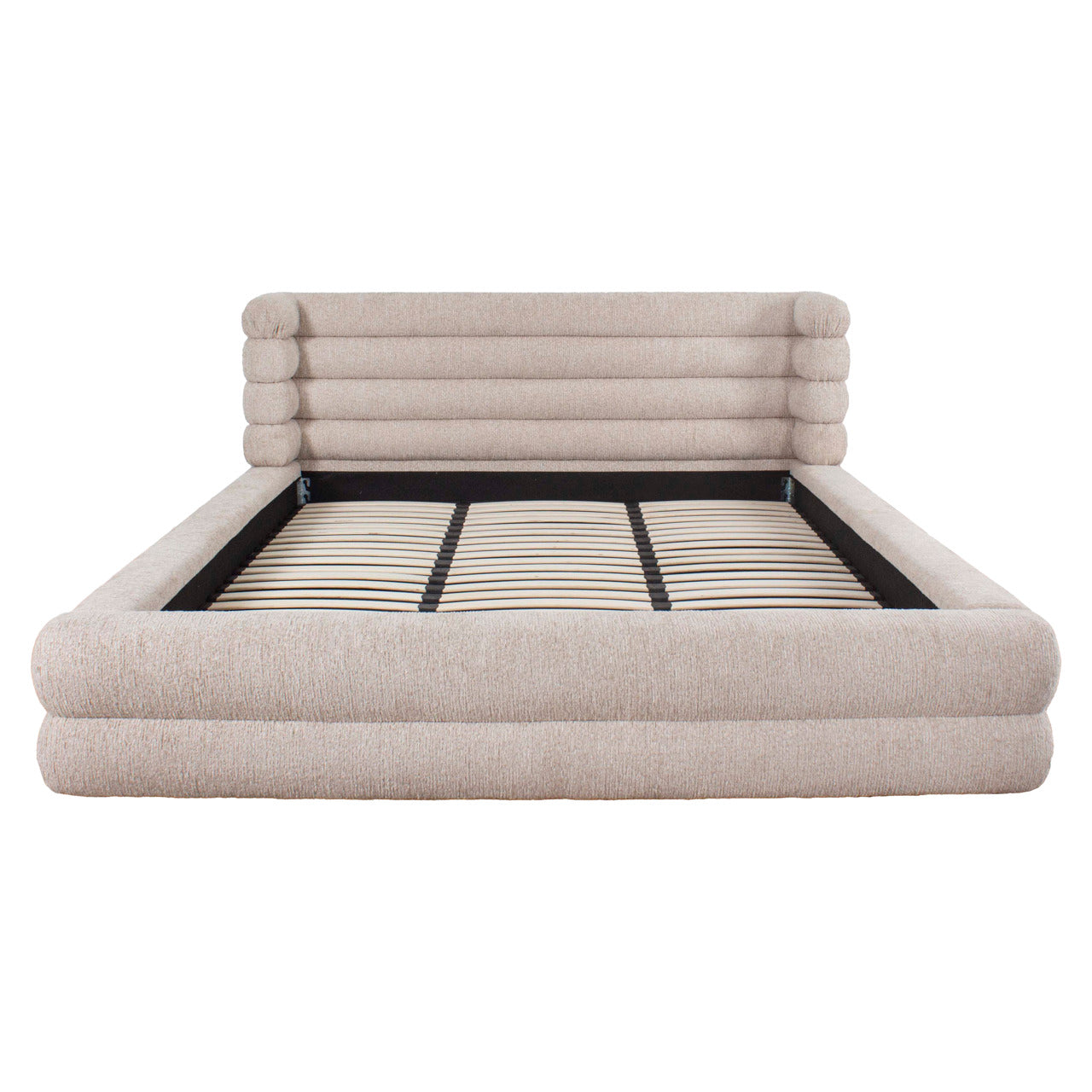 Bett Obidis natural linear 180x210 (mattress size (excl.)) with storage