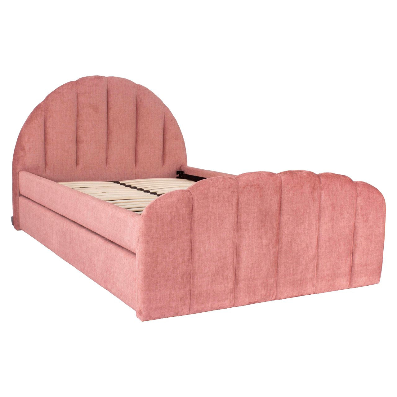 Bett Pixie rosewood jewel 120x200 with pull-out bed