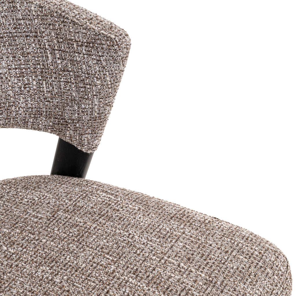 Esszimmerstuhl Zeno earth tweed