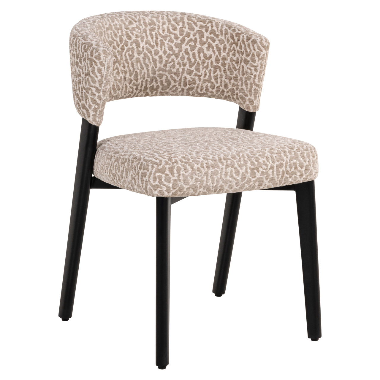Esszimmerstuhl Zeno beige leopard