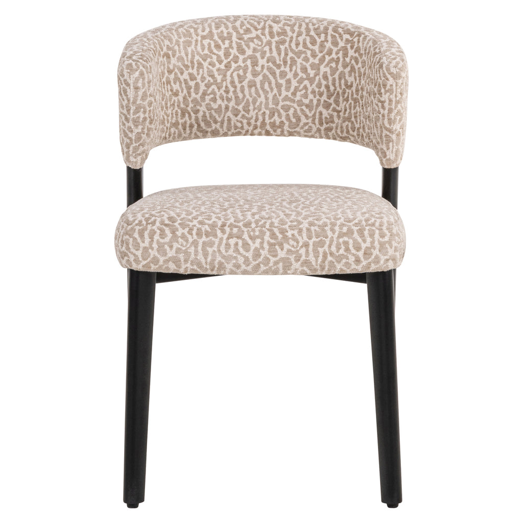 Esszimmerstuhl Zeno beige leopard