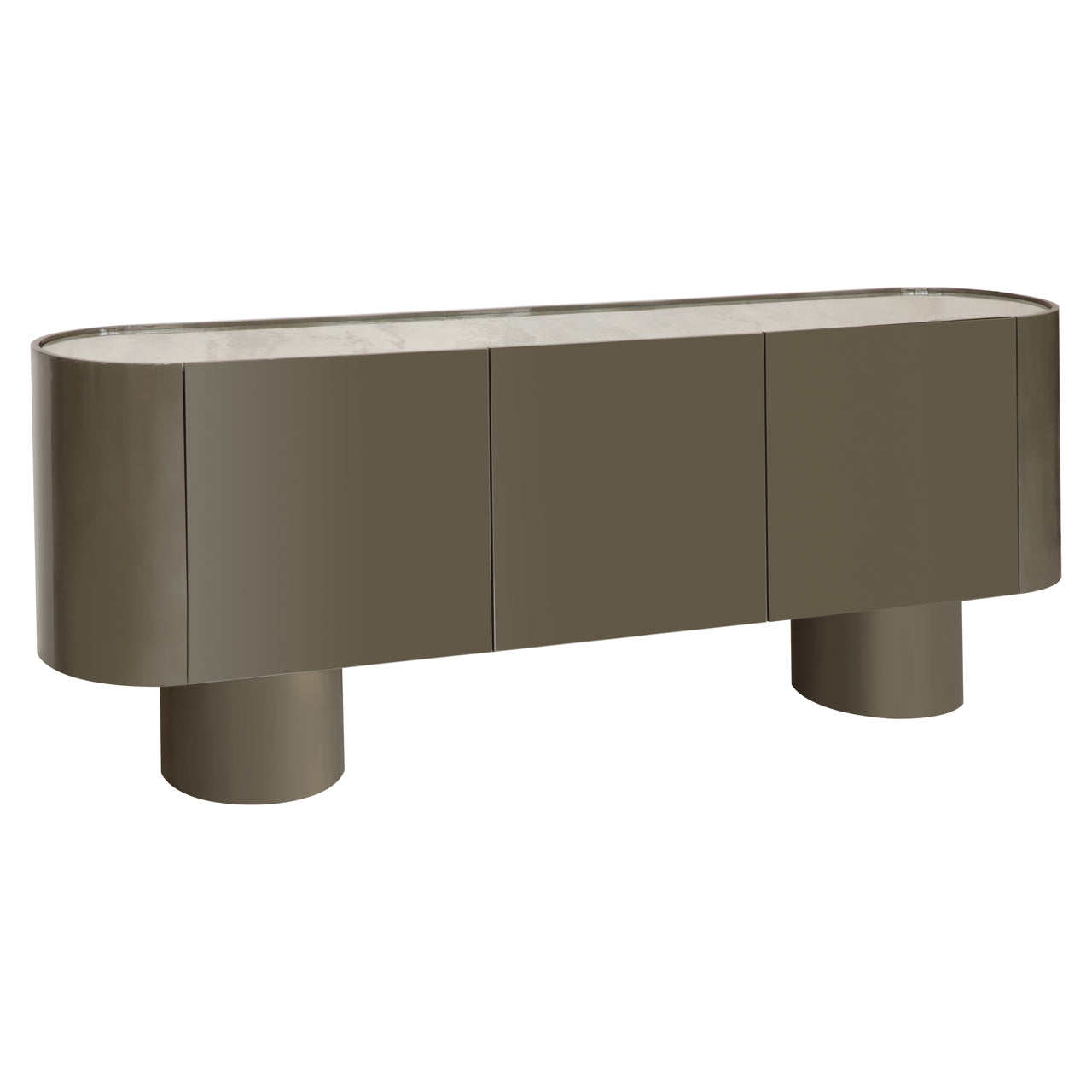 Sideboard Radley green 3-doors