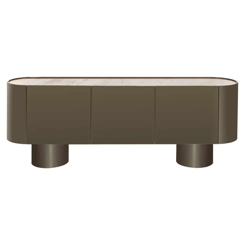Sideboard Radley green 3-doors