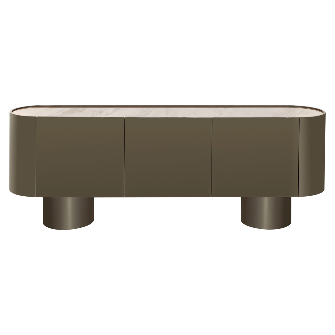Sideboard Radley green 3-doors