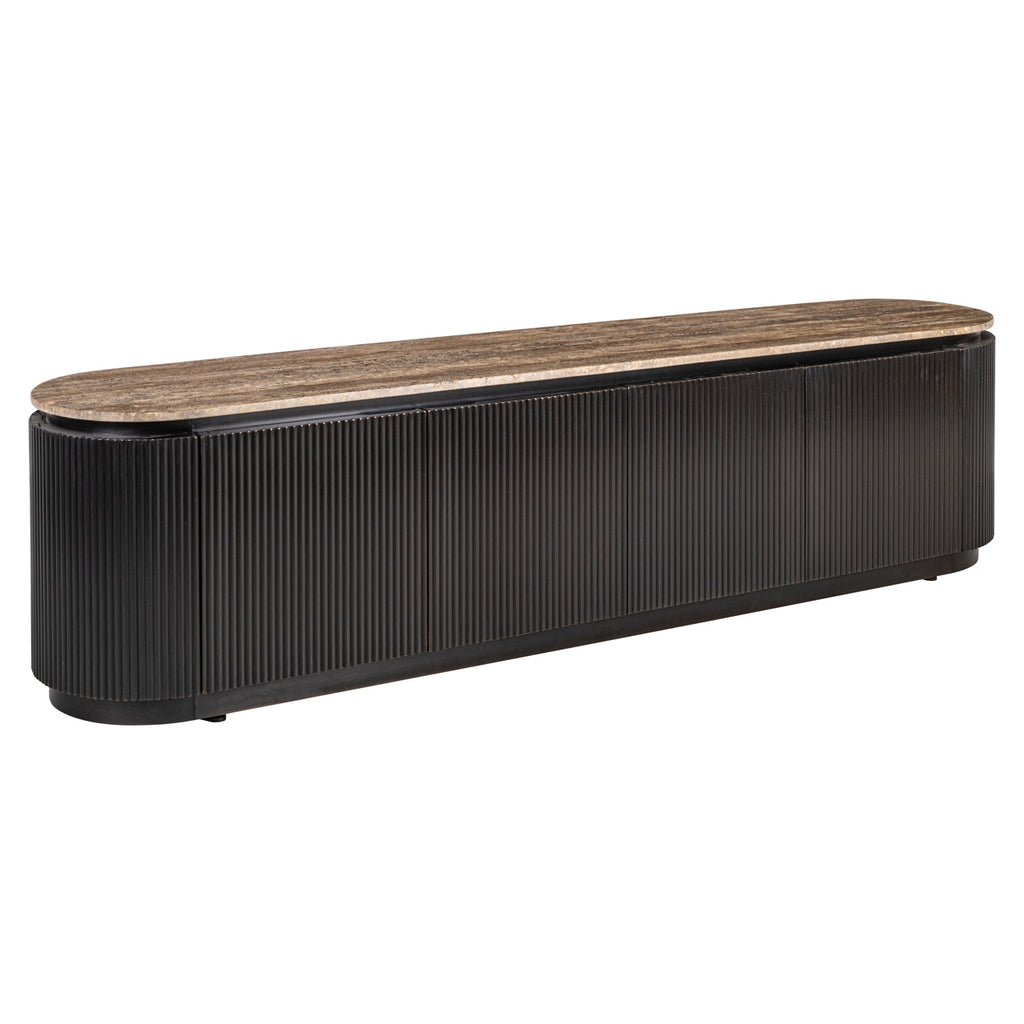 TV-Schrank Russo ash brown 4-doors